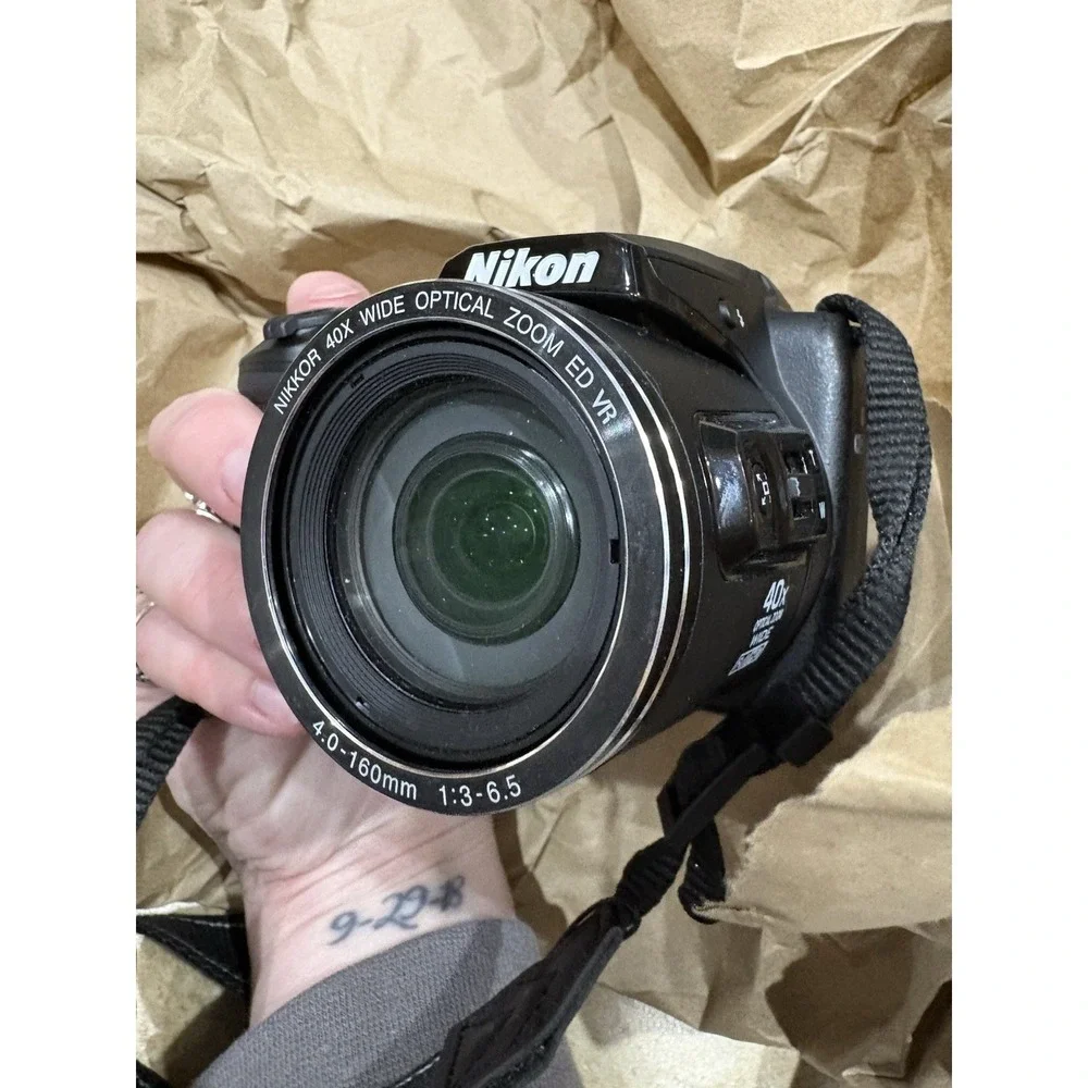 Nikon Coolpix B500 Point & Shoot‎ Digital Camera Black Tested EUC